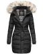 Navahoo Paula Damen Parka Winterjacke warm Gef&uuml;ttert Schwarz Gr&ouml;&szlig;e S - Gr. 36