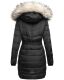 Navahoo Paula Damen Parka Winterjacke warm Gef&uuml;ttert Schwarz Gr&ouml;&szlig;e S - Gr. 36