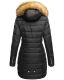 Navahoo Papaya Damen gesteppte Winterjacke mit Doppelzipper und gef&uuml;ttert Schwarz Gr&ouml;&szlig;e S - Gr. 36