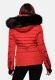 Navahoo Adele Damen Winterjacke warm gef&uuml;ttert Teddyfell