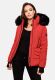 Navahoo Adele Damen Winterjacke warm gef&uuml;ttert Teddyfell