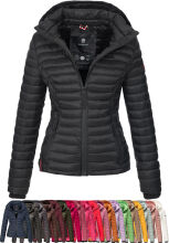 Marikoo Samtpfote leichte Damen Steppjacke