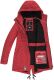 Marikoo Zimtzicke Damen lange Softshell Jacke B614 Rot Muster Gr&ouml;&szlig;e M - Gr. 38