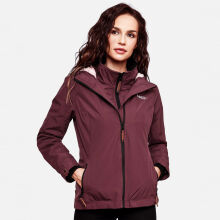 Marikoo Erdbeere Ladies Jacket B659 Wine Red Size S -...