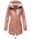 Marikoo Zimtzicke Damen lange Softshell Jacke B614 Terrakotta Gr&ouml;&szlig;e S - Gr. 36