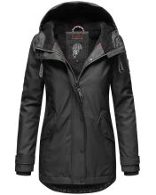 Navahoo Lindraa Damen Regenjacke Schwarz Größe S