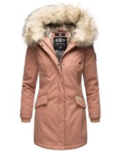 Navahoo Cristal Damen Winterjacke Parka mit Kunstfell...