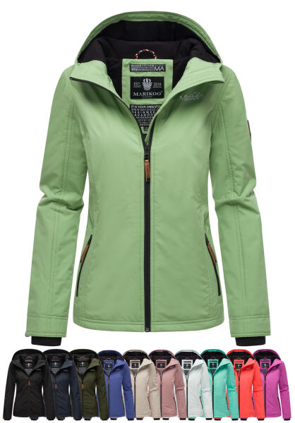 Marikoo Brombeere Damen &Uuml;bergansjacke Fr&uuml;hlings Jacke
