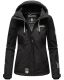 Marikoo Kleinezicke Damen Softshell Jacke Schwarz-Gr.L