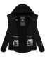 Marikoo Kleinezicke Damen Softshell Jacke Schwarz-Gr.L