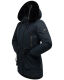 Navahoo Olessaa Damen halblange Winterjacke mit Kapuze Navy M - Gr. 38