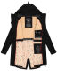 Navahoo Pfefferschote Damen Parka Schwarz Gr&ouml;&szlig;e M - Gr. 38