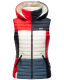 Navahoo Shadaa Multikulti Damen Weste &auml;rmellose Steppweste Multicolour &ndash; French Gr&ouml;&szlig;e XS - Gr. 34