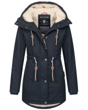 Navahoo Ireliaa Damen Winterjacke Navy Größe...