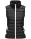Marikoo Reimii leichte Damen Stepp Weste Schwarz Gr&ouml;&szlig;e XS - Gr. 34