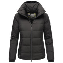Marikoo Radaa Damen Stepp Jacke Schwarz Größe...