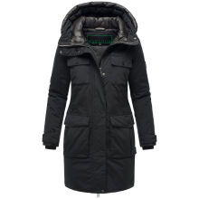 Navahoo Eissturm Damen Winterjacke Schwarz...
