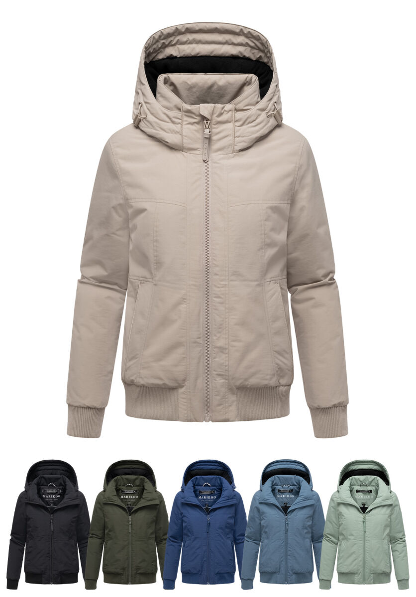 Marikoo Mooni Damen Herbst Caban Jacke