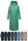 Marikoo Ranjaa Damen Winter Steppmantel